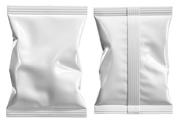 White Plastic Pack For Mock-Up