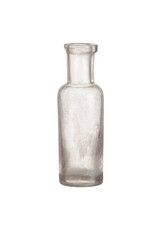 old glass pharmacy bottle