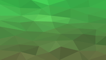 abstract low polygon green color tone