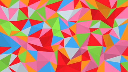 low polygon random fruit tone