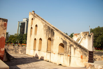 Jantar Mantar Ancient Architecture, New Delhi, India