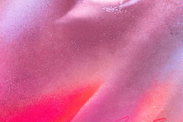 Art under ground. Beautiful street art graffiti background. The wall is decorated with abstract drawings house paint. Modern style urban culture of street youth. Abstract picture on wall