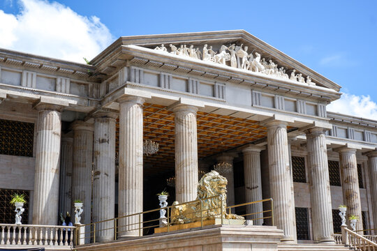 Temple of Leah (Taj Mahal of Cebu) Exterior Photos and Architectural Details - Busay, Cebu, Philippines - March 26, 2022