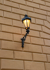 opera house wall lantern Budapest Hungary