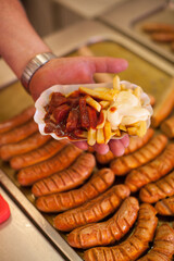 French Fries with ketchup
