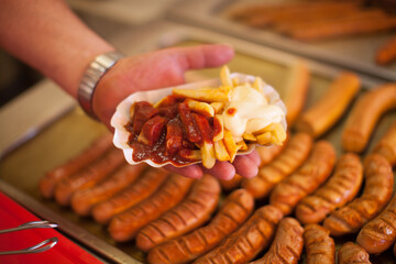 French Fries with ketchup