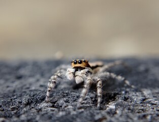 little spider on the ground