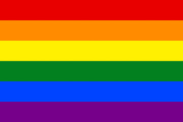 Fototapeta premium LGBT Pride Colorful Flag