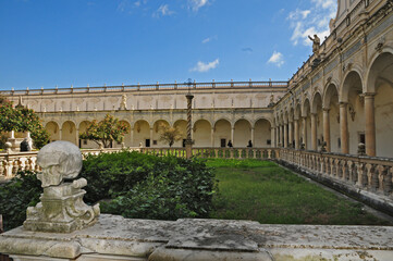 Napoli, i chiostri della Certosa di San Martino