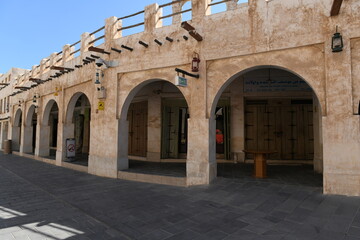 Souq Waqif is a souq in Doha, in the state of Qatar. The souq is known  for selling traditional garments, spices, handicrafts, and souvenirs