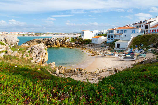 Beautiful fishermen creek in Peniche