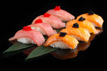.Tuna Nigiri, Sushi Tuna, Japanese food, Japanese food style, Japanese menu, Tuna sushi, Maguro sushi