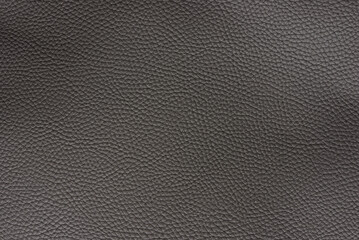 Taupe gray textured smooth leather surface background, big grain