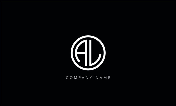 AL, LA, AL, Letters Logo Monogram