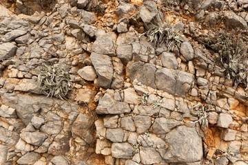 Stone rock natural texture. High-resolution nature background.