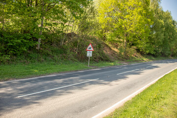 Fototapeta premium springtime scenery in the Wye valley.