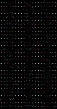 Abstract geometric pattern background. Minimal design in Bright colors animated. Flat design background loop animation
