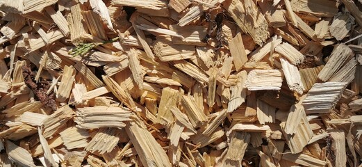 wood chips