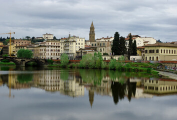 Fototapeta na wymiar Paisaje de Florencia, Italia