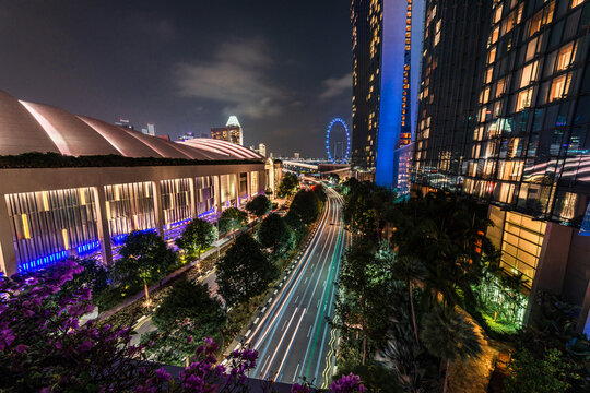 Time laps photography of buildings