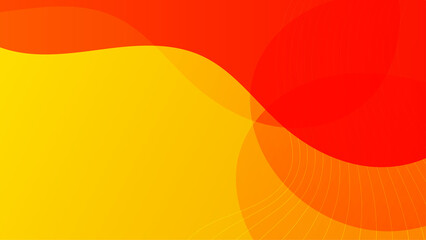 Abstract yellow background with fluid shapes modern concept.minimal poster. background for banner, web, cover, billboard, brochure, social media, landing page.