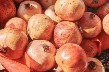 pomegranate on market