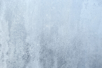 Icing on the glass. Frosty textured uniform background - 495456996
