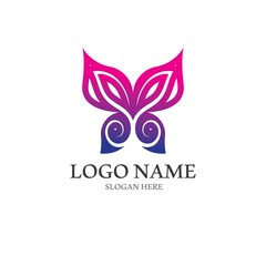 Beauty Butterfly icon vector design