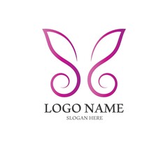 Beauty Butterfly icon vector design