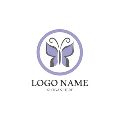 Beauty Butterfly icon vector design