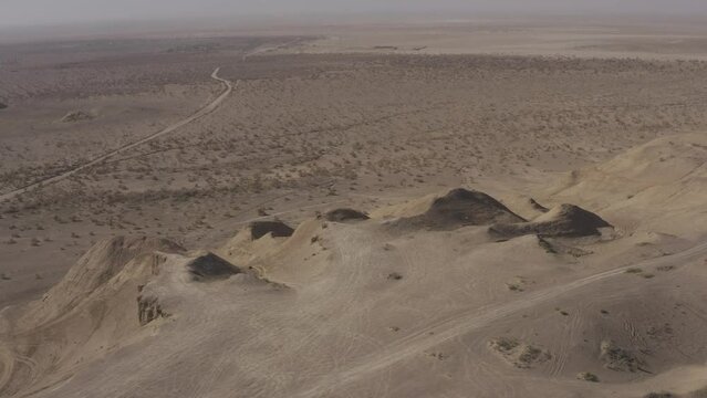 Aerial, Maranjab Desert, Iran