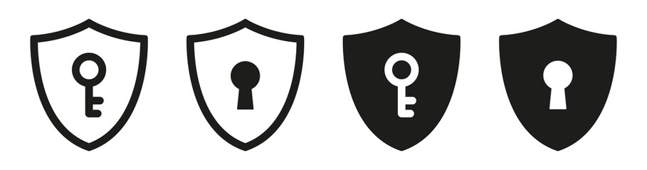 Security Shield Icon Vector Illustration