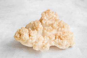 Closeup of gemstone - natural crystal stone mineral