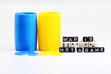 War is not a game, graphic resources