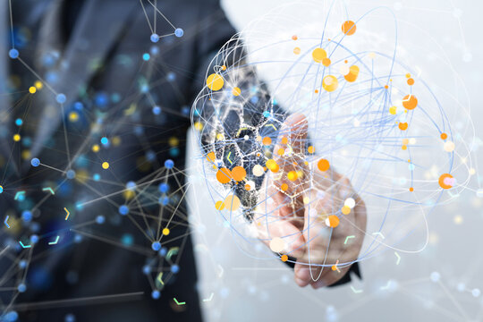 Futuristic wave, Futuristic data stream