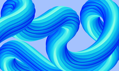 abstract spiral background in blue tones, wave effect