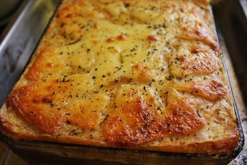 Cheesy crust pie