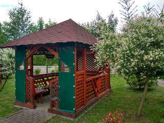 Naklejka premium Spring. Barbecue time