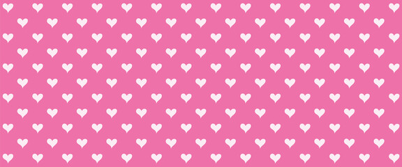 illustration of vector background with pink colored heart pattern	
