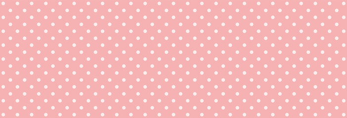 illustration of vector background with pink colored dots pattern	