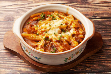 焼きカレーマカロニ