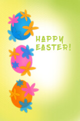 Święta wielkanocne, Wielkanoc, Alleluja!, jajka,  - obrazy, fototapety, plakaty