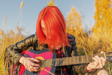 Portrait of a beautiful young woman