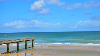 Meer, Hintergrund, Landschaft, Urlaub, Natur, Himmel, Sommer