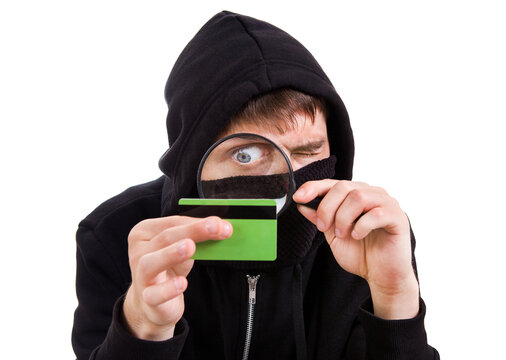 Hacker with a Bank Card