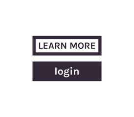 Black white login screen and modern style register web page flat llustration.