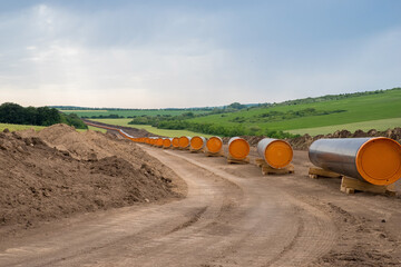 construction of an interconnector for natural gas