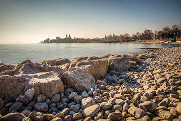 Bodenseeufer in Friedrichshafen