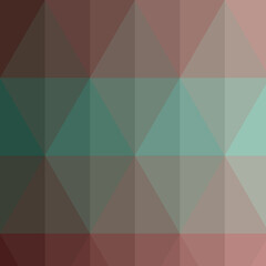 Obraz premium Abstract color Low-Polygones Generative Art background illustration