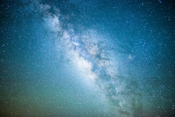 Milky way in Caldera De Taburiente Nature Park, La Palma Island, Canary Islands, Spain